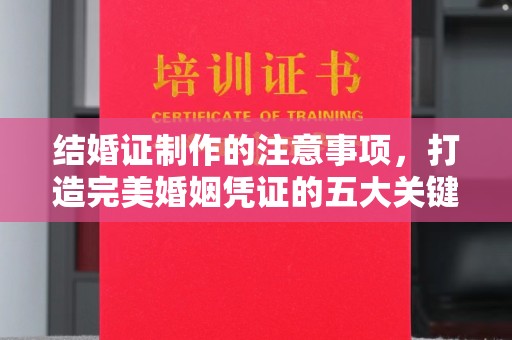 白山结婚证制作的注意事项，打造完美婚姻凭证的五大关键点